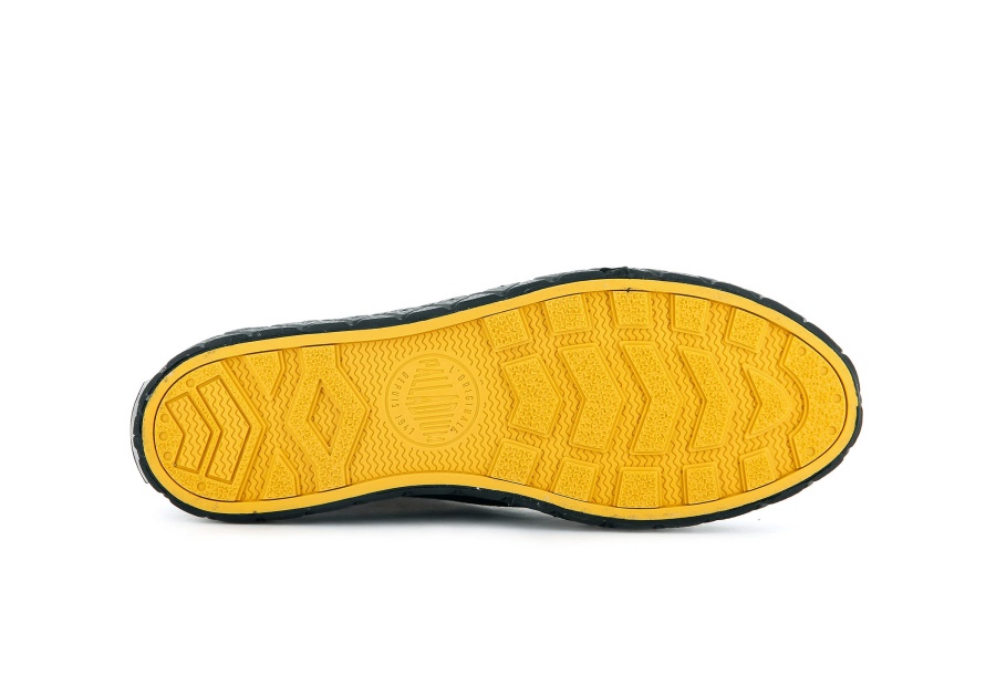 Schwarz Palladium Palla Ace Canvas Mid