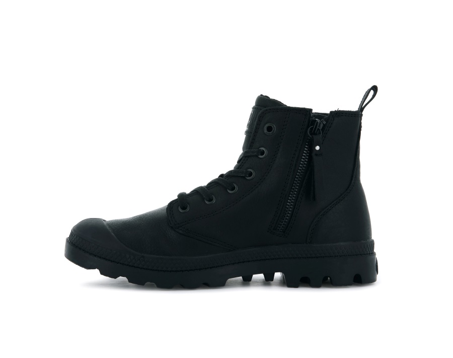 Palladiumschwarz Pampa Hi Zip Lth Ess