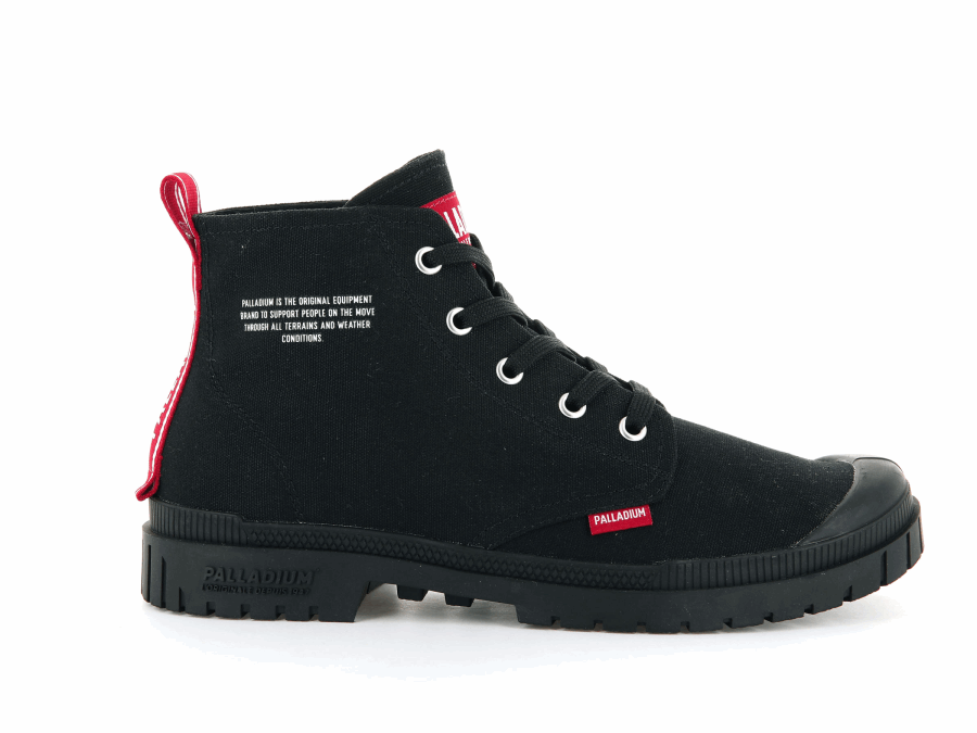 Palladium Pampa Sp20 Wagen Ganz Schwarz