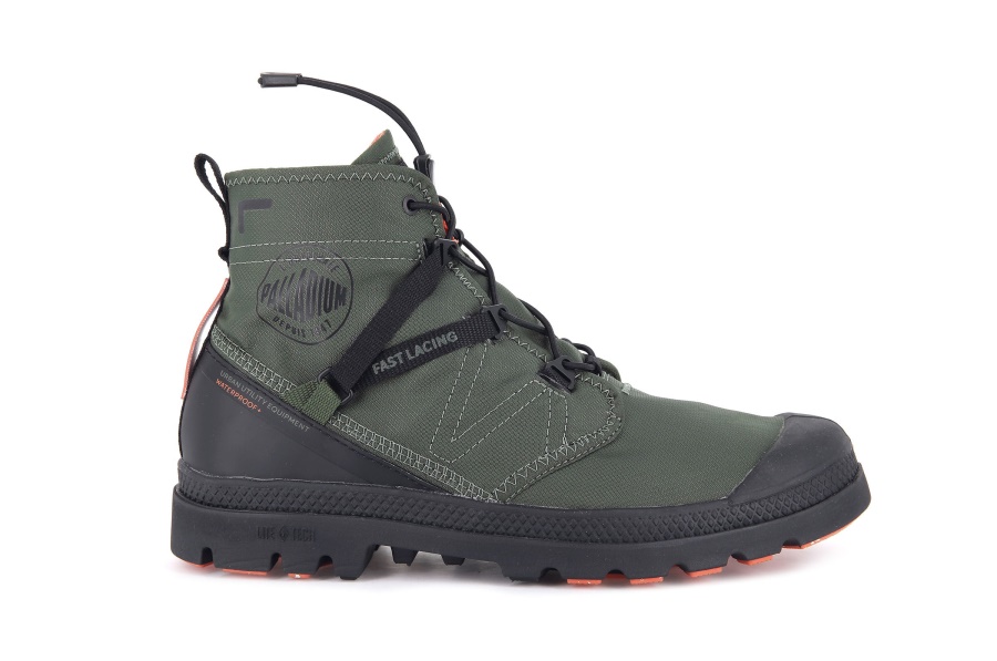 Palladium Pampa Travel Lite Wasserdicht Olive Palladium Pampa Travel Lite Wasserdicht Olive