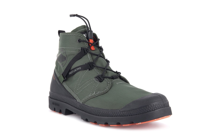 Palladium Pampa Travel Lite Wasserdicht Olive