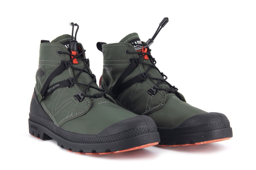 Palladium Pampa Travel Lite Wasserdicht Olive
