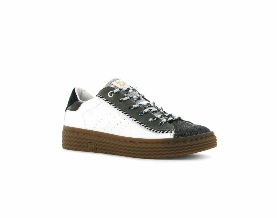 Pallatempo 04 Palladium Weiß-Kaki