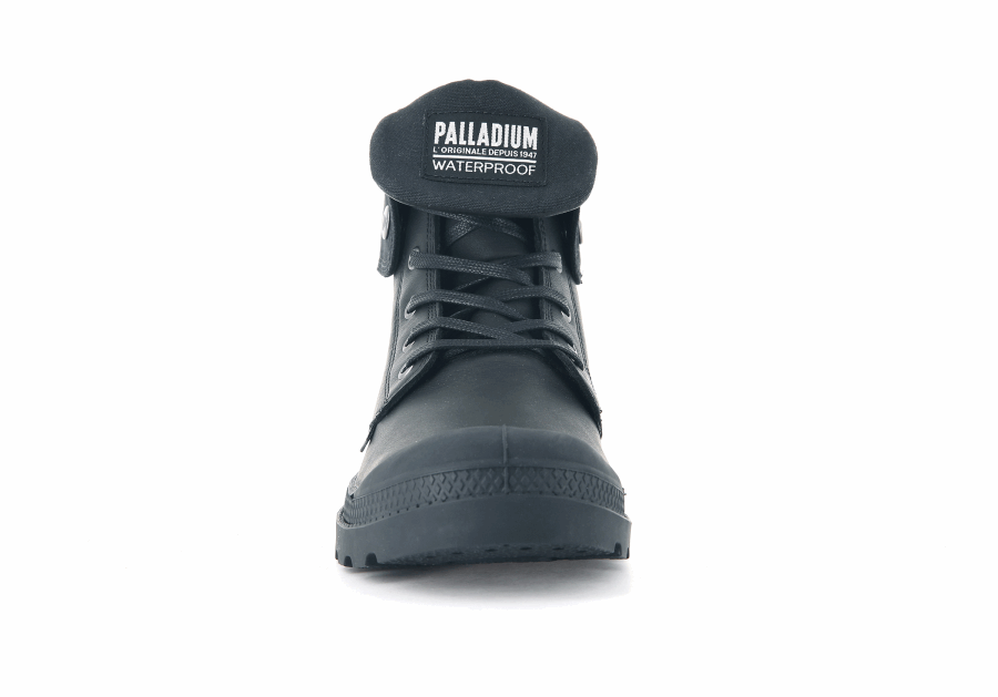 Palladium Baggy Leder Ess Wp Schwarz