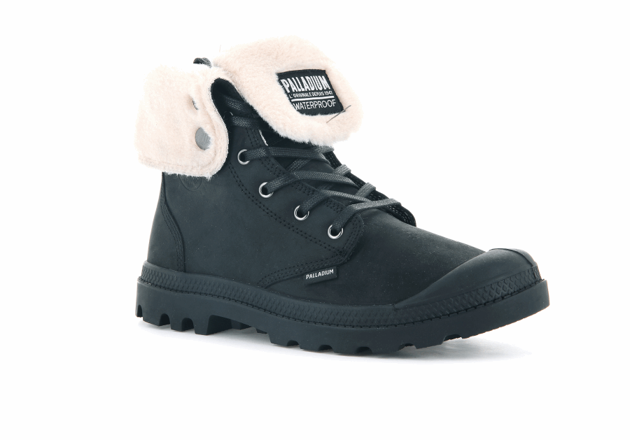 Palladium Baggy Leder Ess Wps Schwarz