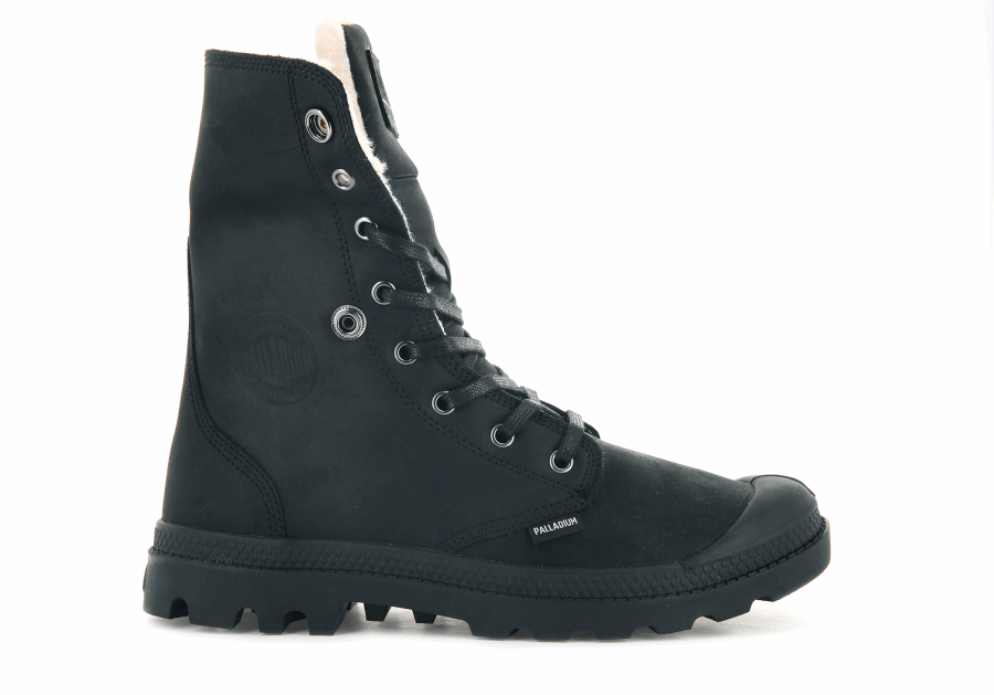 Palladium Baggy Leder Ess Wps Schwarz