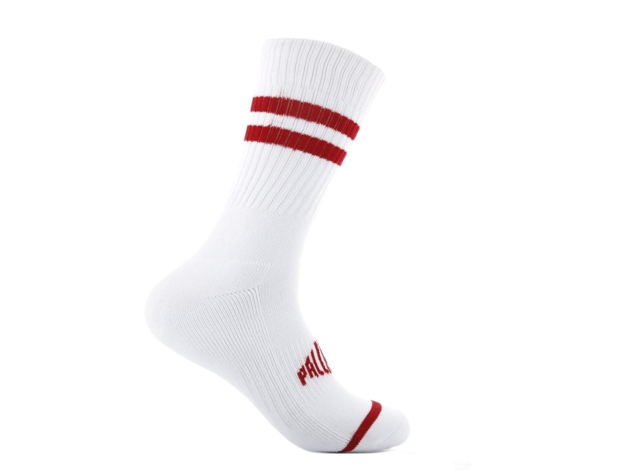 Palladium Herren Sport Crew Weiß Rot Palladium Herren Sport Crew Weiß Rot
