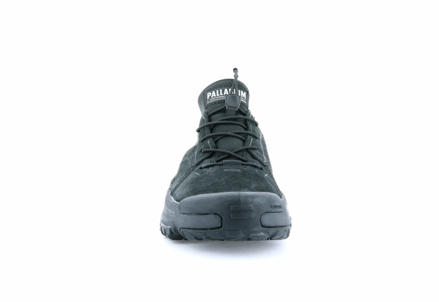 Palladium Off-grid Lo Leder Schwarz