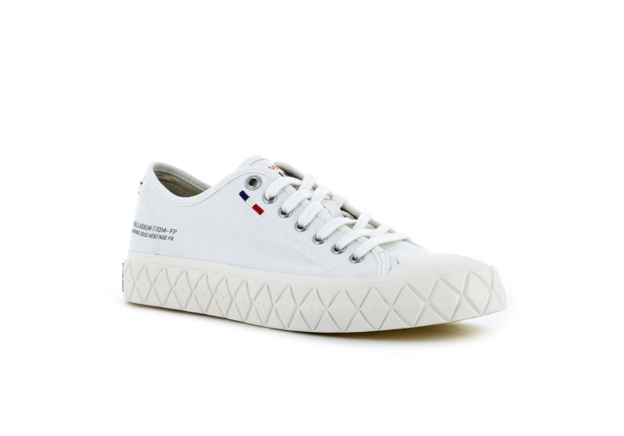 Palladium Palla Ace Canvas Stern Weiß