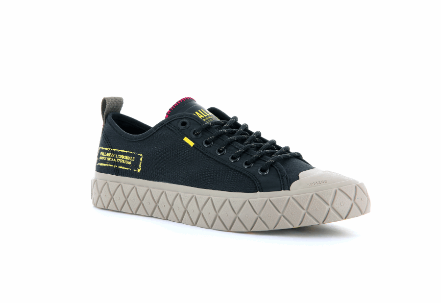 Palladium Palla Ace Versorgung Lo Schwarz