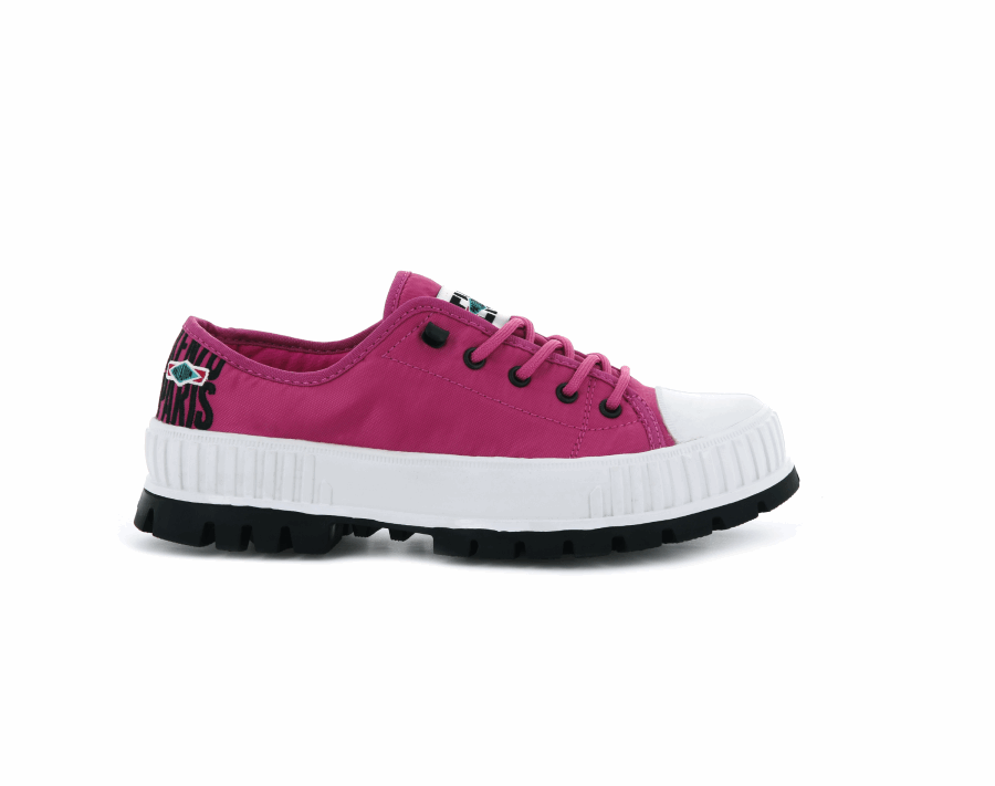 Palladium Pallashock Niedrig Von Kenzo Pink Palladium Pallashock Niedrig Von Kenzo Pink