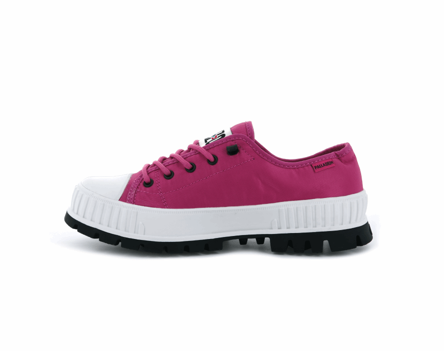 Palladium Pallashock Niedrig Von Kenzo Pink