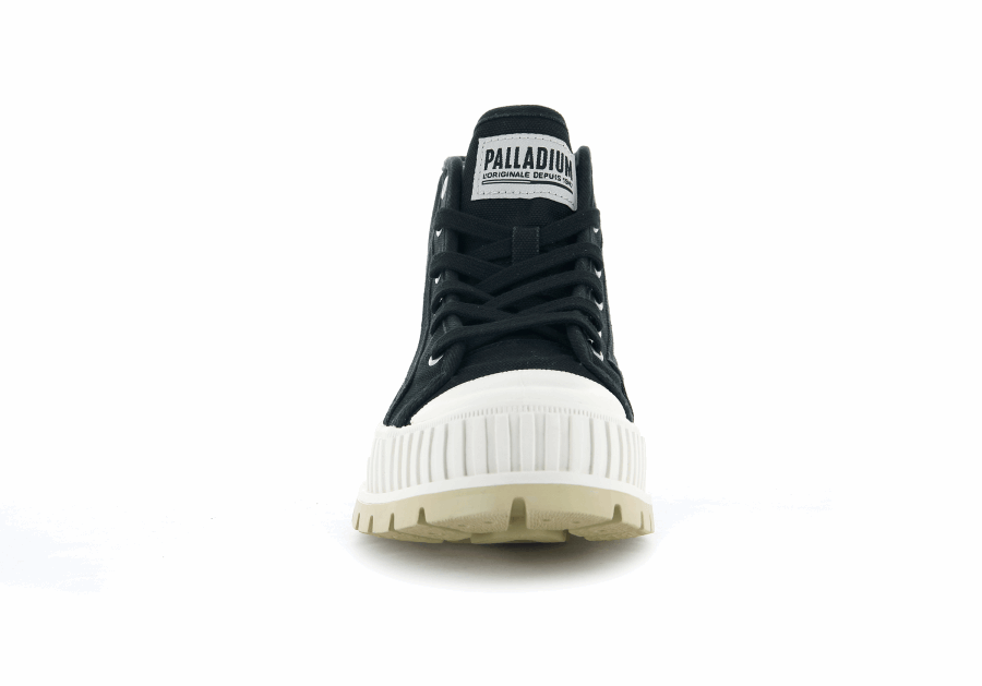 Palladium Pallashock Mittel Und Schwarz Weiß