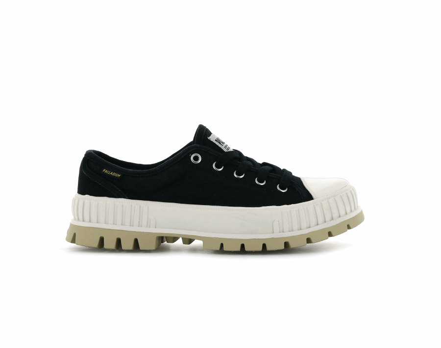 Palladium-Pallashock Und Schwarzer Gummi