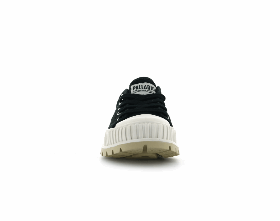 Palladium-Pallashock Und Schwarzer Gummi