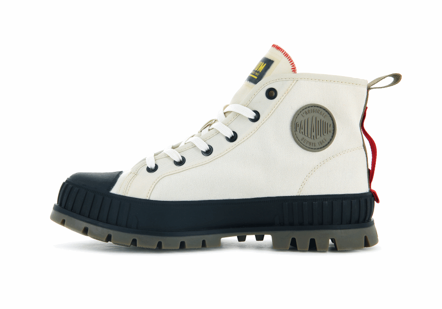 Palladium Pallashock Liefern Hi Weißen Spargel