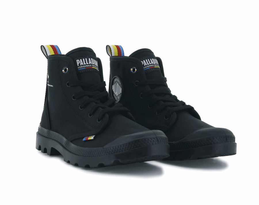 Palladium Pampa Wagen Austausch Schwarz