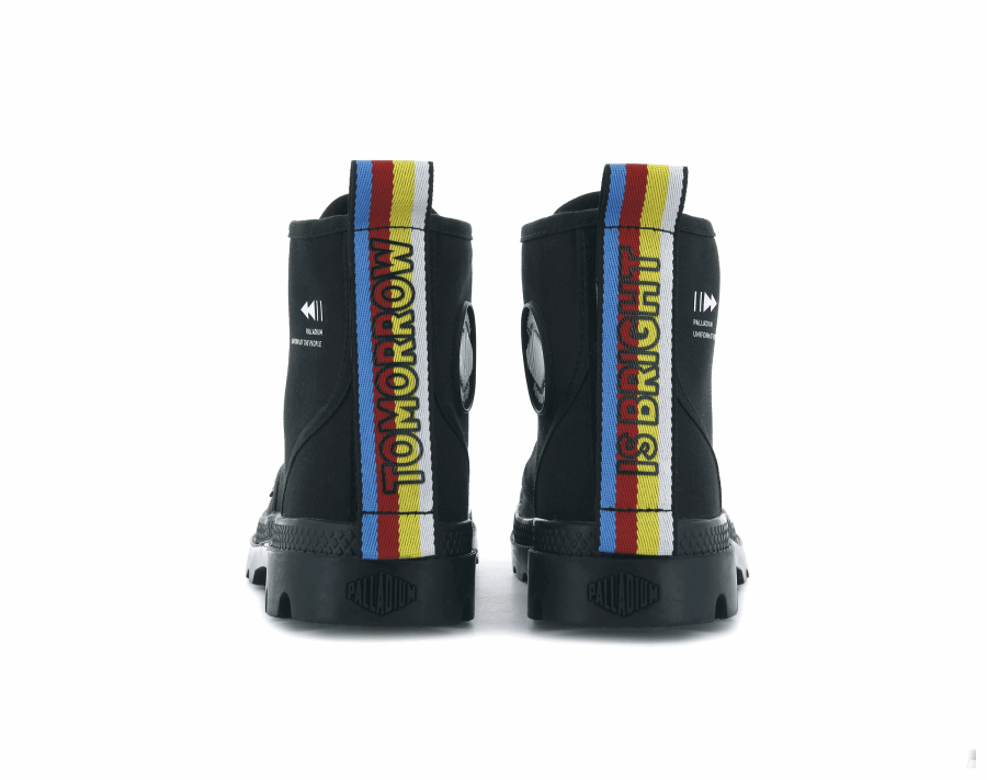 Palladium Pampa Wagen Austausch Schwarz