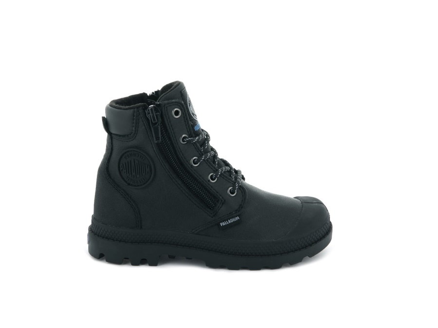 Palladium Pampa Hi Cuff Wasserdichter Rabenblauer Nebel Palladium Pampa Hi Cuff Wasserdichter Rabenblauer Nebel