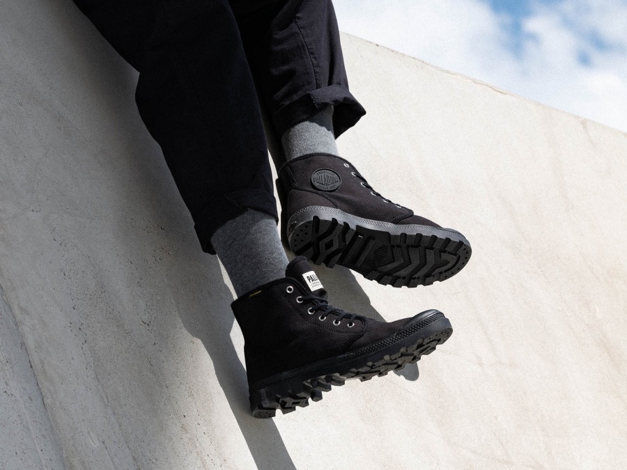 Palladium Pampa Hi Originale Schwarz
