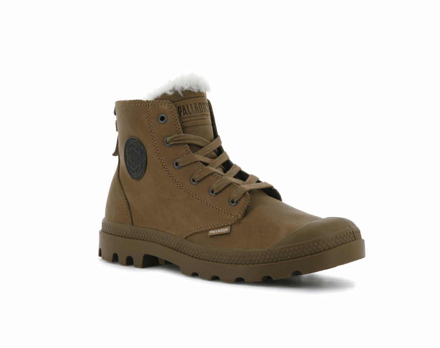 Palladium Pampa Hi Pilot Mahagoni
