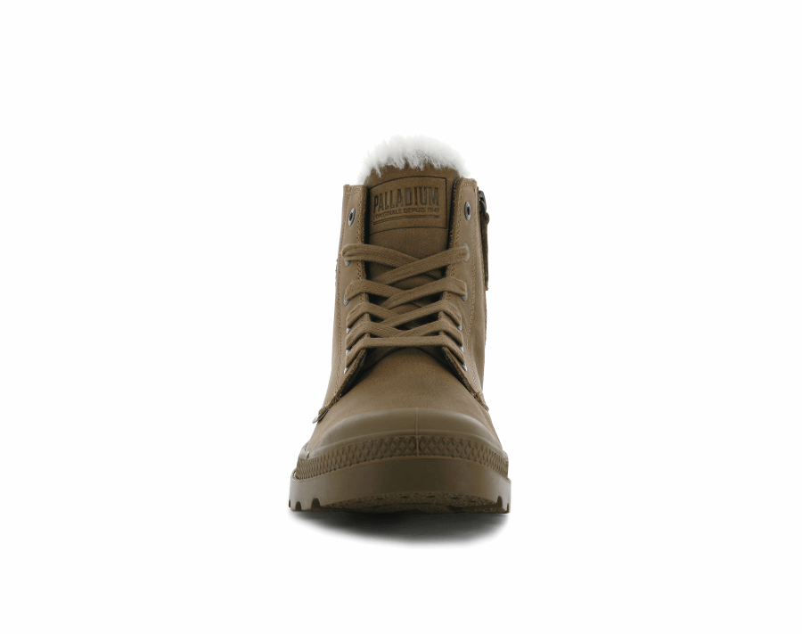 Palladium Pampa Hi Pilot Mahagoni