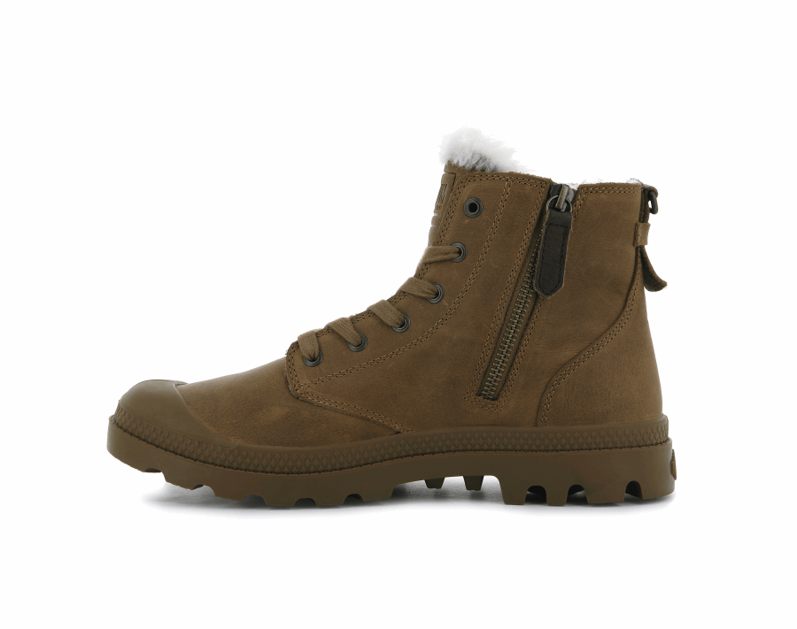 Palladium Pampa Hi Pilot Mahagoni