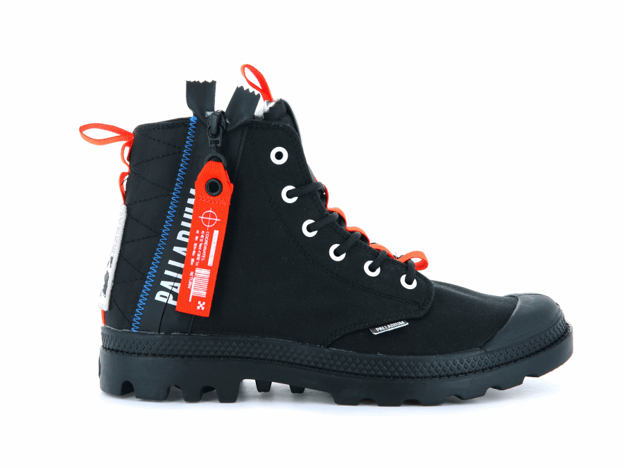 Palladium Pampa Hi Ticket To Earth Schwarz