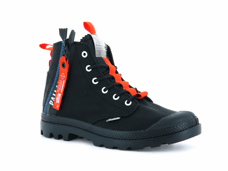 Palladium Pampa Hi Ticket To Earth Schwarz