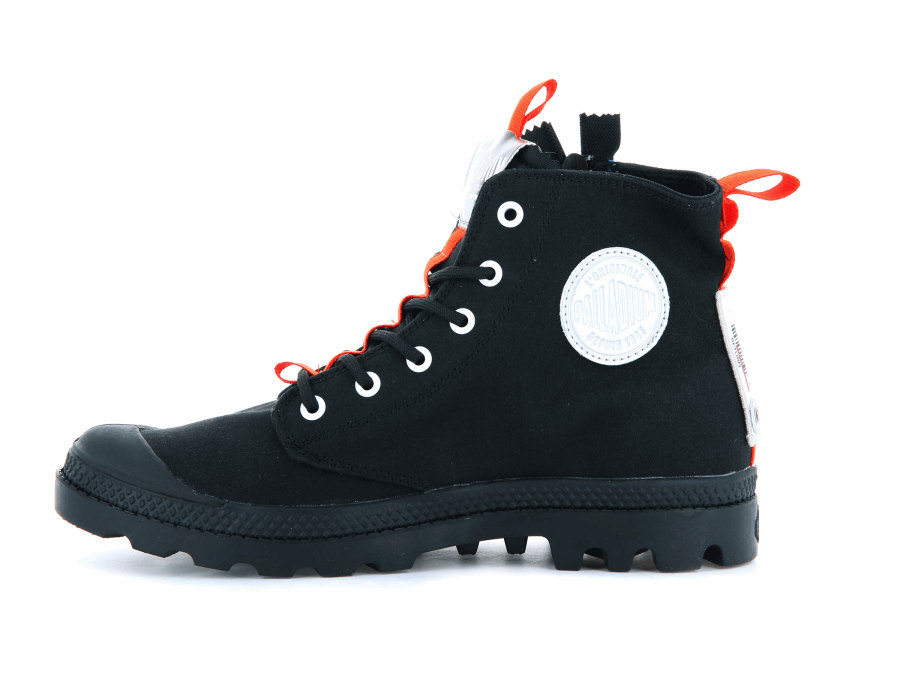 Palladium Pampa Hi Ticket To Earth Schwarz