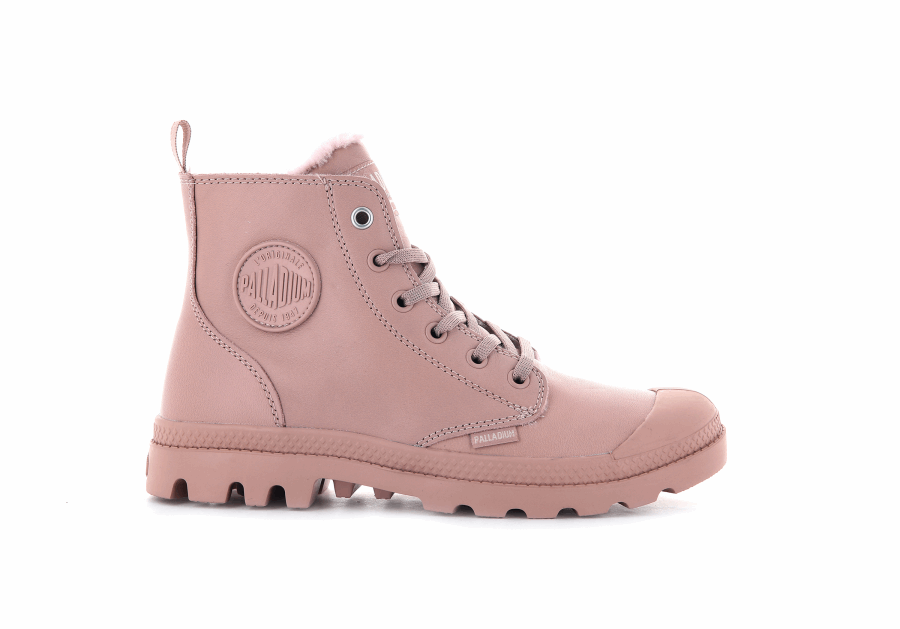 Palladium Pampa Hi Zip Leder S Misty Rose Palladium Pampa Hi Zip Leder S Misty Rose