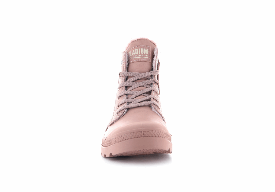 Palladium Pampa Hi Zip Leder S Misty Rose