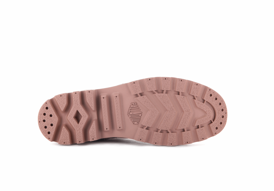 Palladium Pampa Hi Zip Leder S Misty Rose