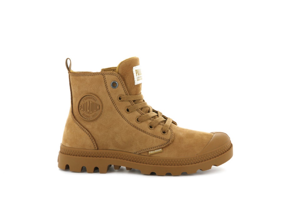 Palladium Pampa Hi Zip Nubuk Bernsteingold Palladium Pampa Hi Zip Nubuk Bernsteingold