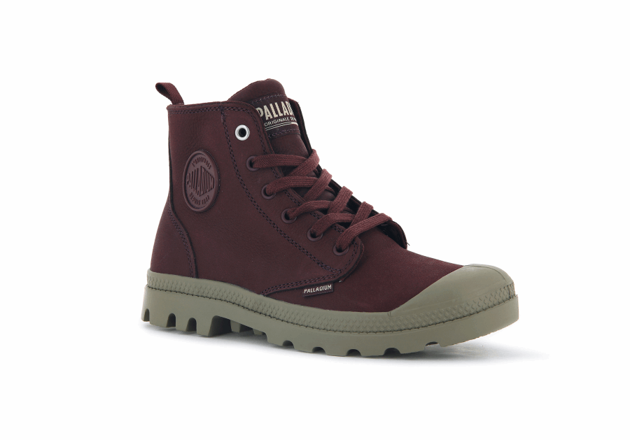 Palladium Pampa Hi Zip Sl Dekadente Schokolade