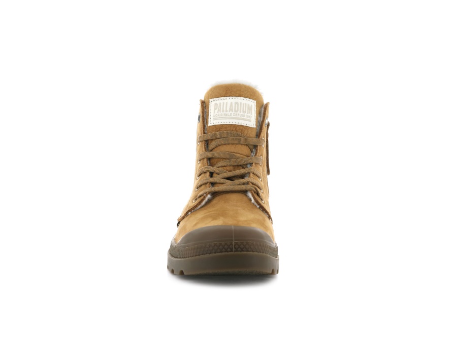 Palladium Pampa Hi Zip Wl Bernsteingold
