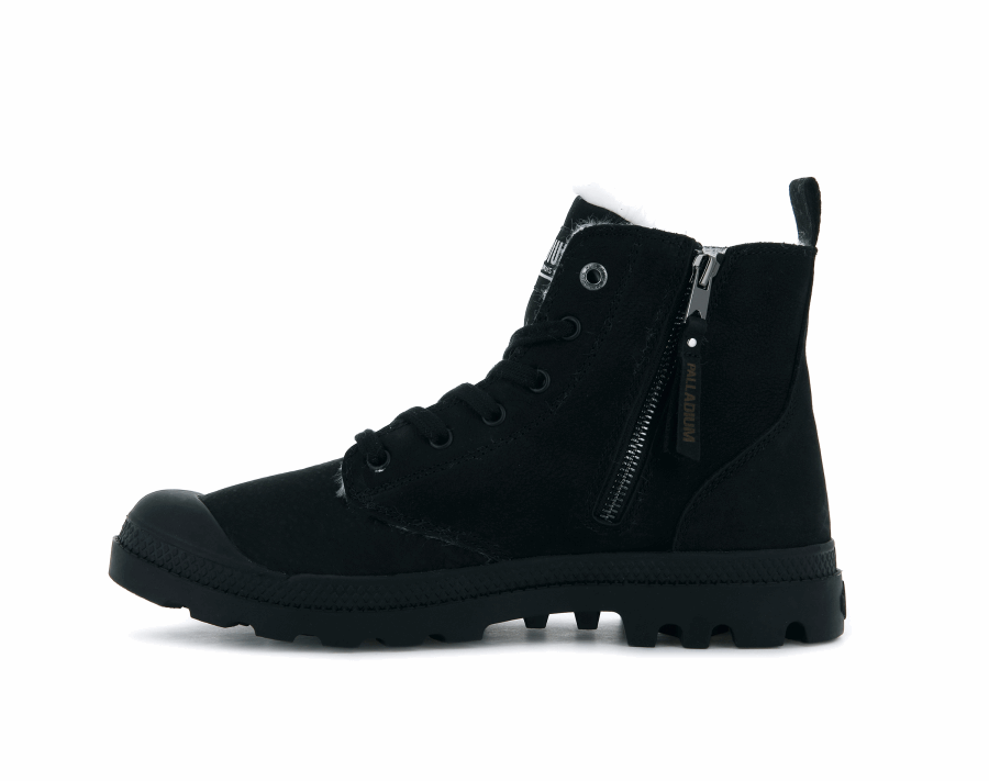 Palladium Pampa Hi Zip Wl Schwarz