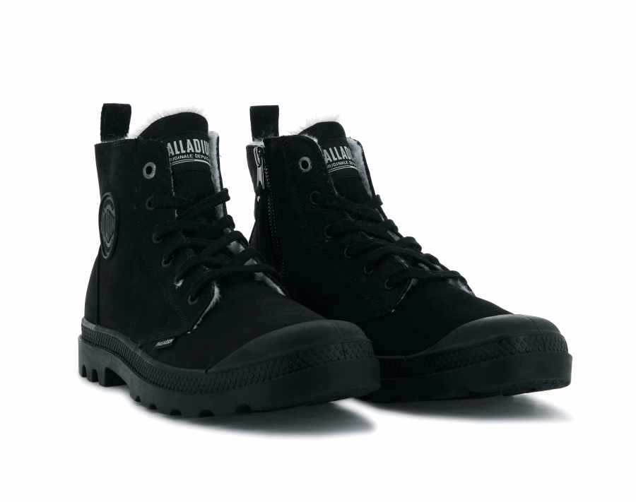 Palladium Pampa Hi Zip Wl Schwarz