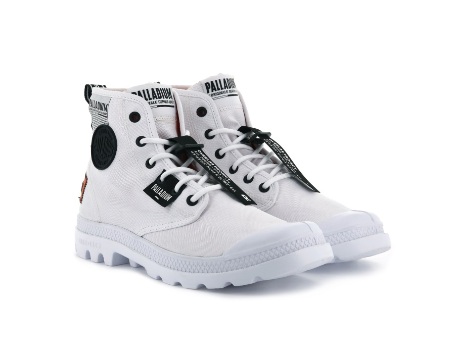 Palladium Pampa Lite Overlab Weiß