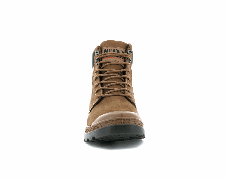 Palladium Pampa Shield Wp Lux Mahagoni