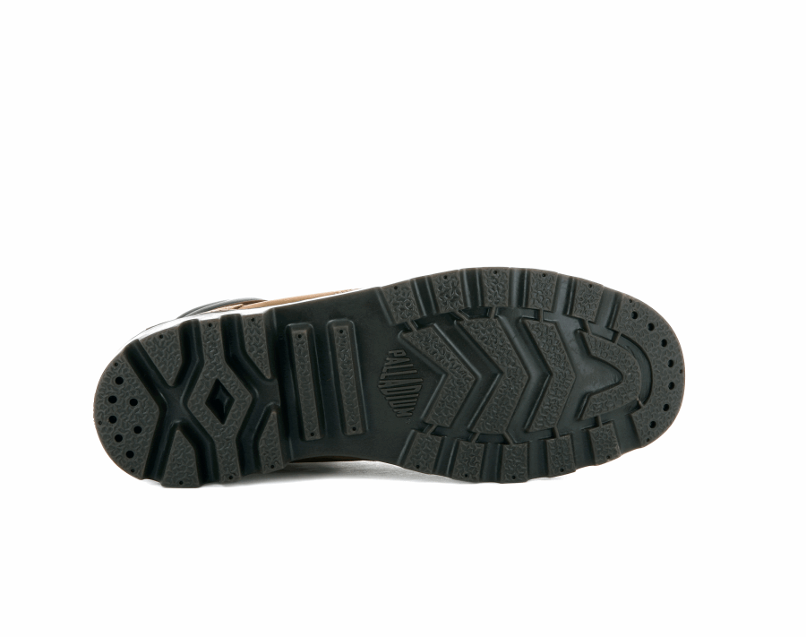 Palladium Pampa Shield Wp Lux Mahagoni
