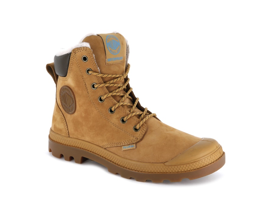 Palladium Pampa Sport Cuff Wps Amber Gold Gum