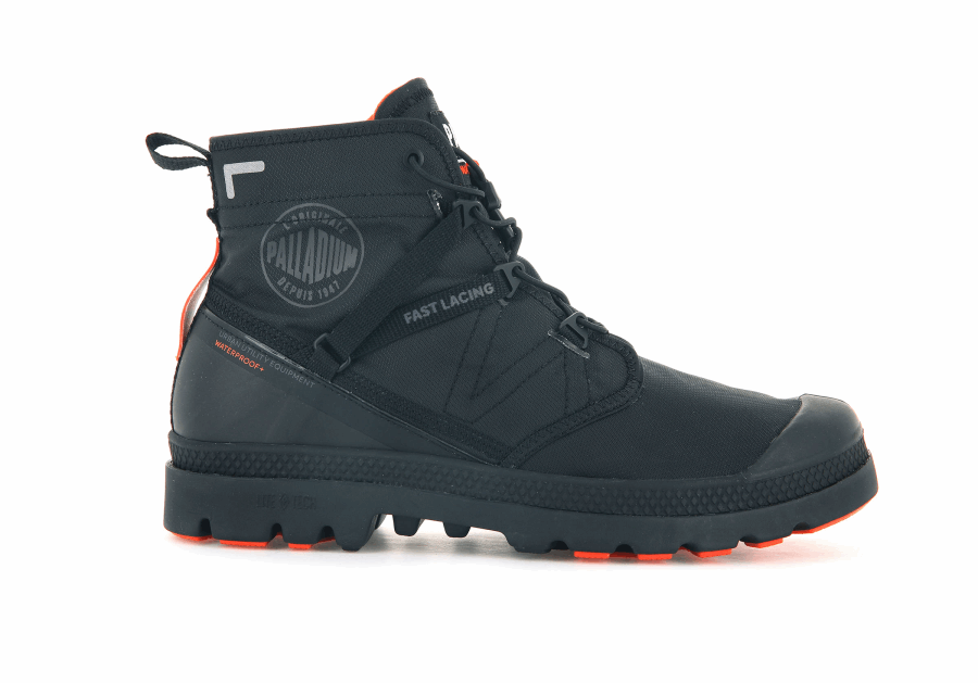 Palladium Pampa Travel Lite Wasserdicht Schwarz Palladium Pampa Travel Lite Wasserdicht Schwarz