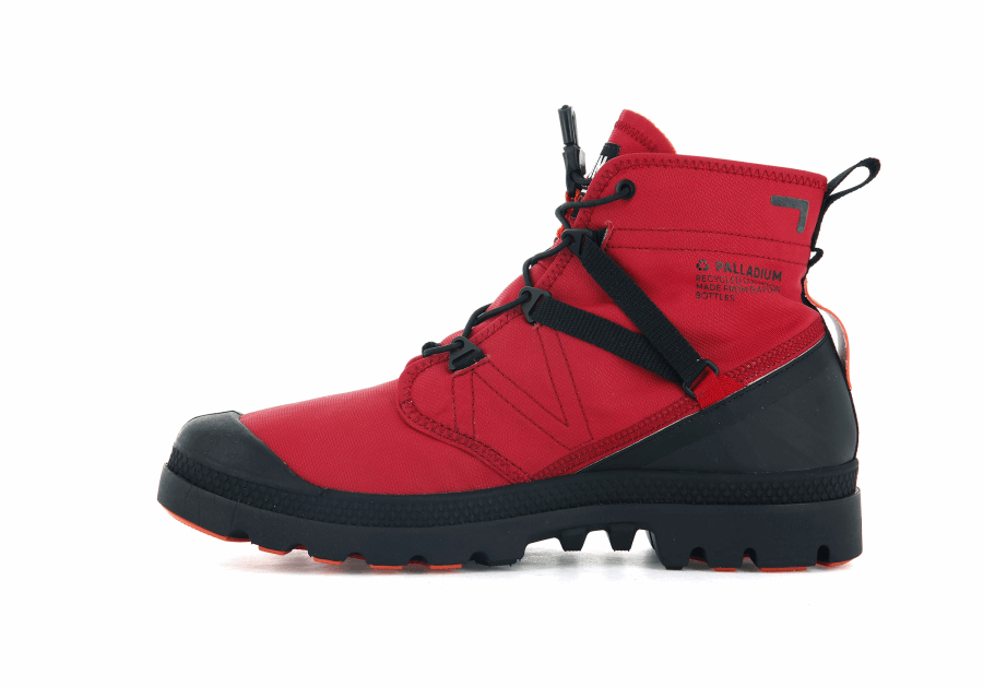 Palladium Pampa Travel Lite Wasserdicht Rot Salsa