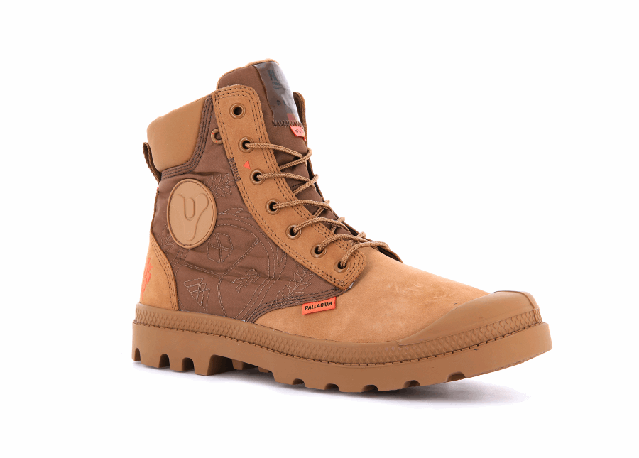 Palladium Pampa X Destiny Wpn Lieb Braun