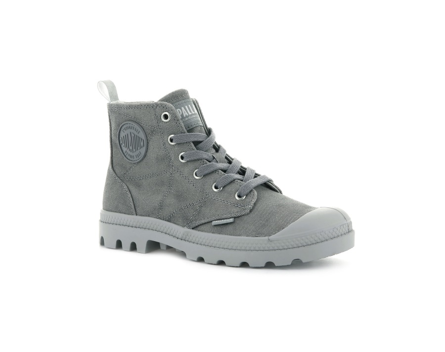 Palladium Pampa Zip Desertwash Dunkelgrau