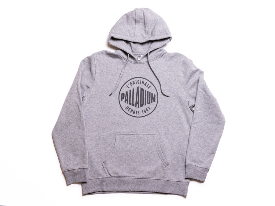 Palladium Pullover Hoodie 4 Dunkelgrau Meliert Palladium Pullover Hoodie 4 Dunkelgrau Meliert