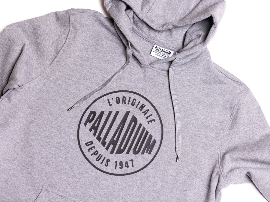 Palladium Pullover Hoodie 4 Dunkelgrau Meliert