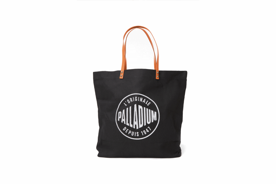 Palladium Runde Logo-tragetasche Schwarz