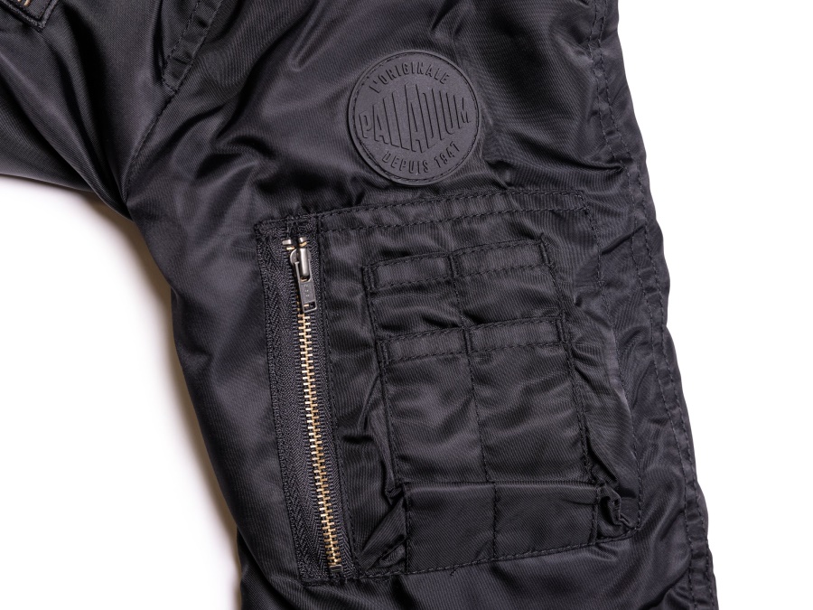 Palladium Damen City Fliegerjacke Schwarz